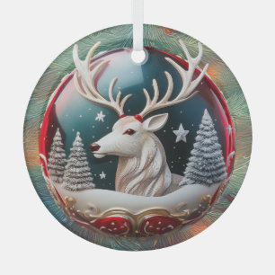 Festive Christmas Holiday Tree Ornament