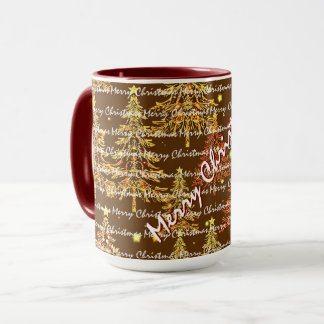 Festive Christmas Luxury Christmas Trees Mug