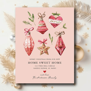Festive Christmas Moving Announcement