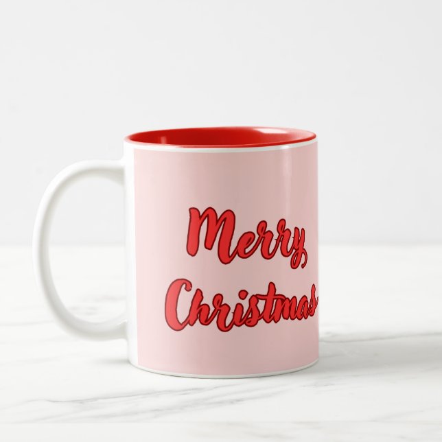 Festive Christmas Mug (Left)