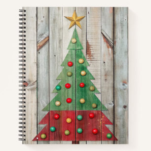 Festive Christmas Notebook – Holiday Journal