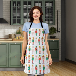 Festive Christmas Nutcracker Ballerina  Apron
