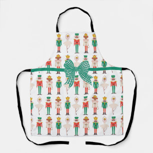 Festive Christmas Nutcracker Ballerina Apron