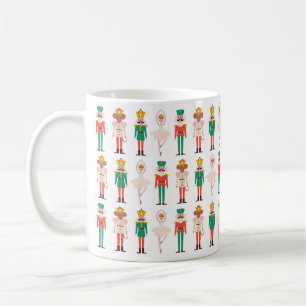 Festive Christmas Nutcracker Ballerina Coffee Mug