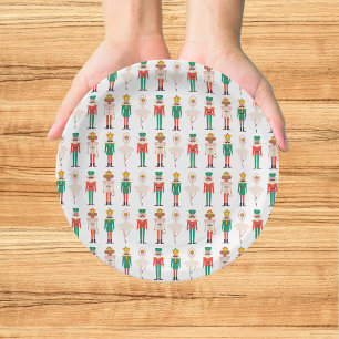 Festive Christmas Nutcracker Christmas Paper Plate