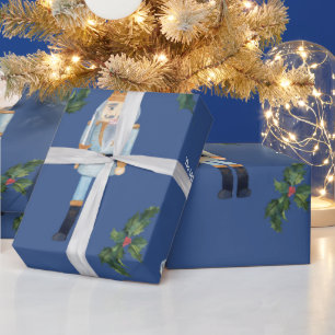 Festive Christmas Nutcracker Wrapping Paper