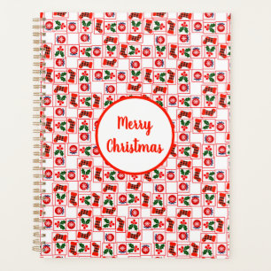 Festive Christmas pattern Planner