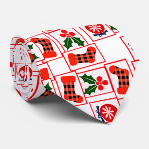 Festive Christmas pattern Tie