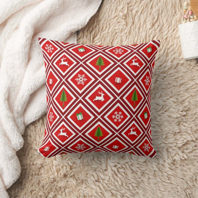 Festive Christmas Pillow Covers for Decor 2026 (Blanket)