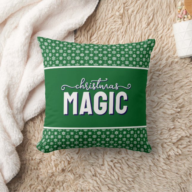 Festive Christmas Pillow | Holiday Home Décor&Gift (Blanket)