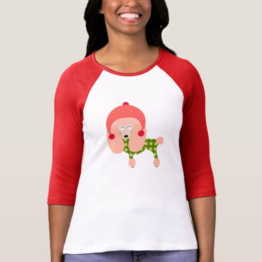Festive Christmas Poodle T-Shirt