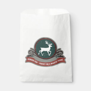 Festive Christmas reindeer feed party Favour Bags