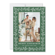 Festive Christmas Sage Green Bow Ribbon 3 Photo