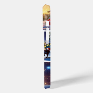 Festive Christmas Santa iPhone 15 Pro Case