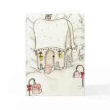 Festive Christmas scene