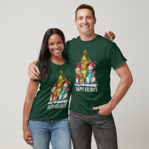 Festive Christmas snowman add text T-Shirt