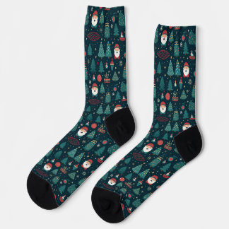 Festive Christmas socks