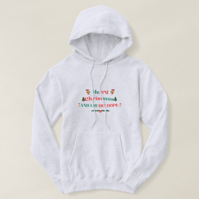Festive Christmas Spirit Men's Tee (Design Front)