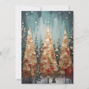 Festive Christmas Tree Greeting Card
