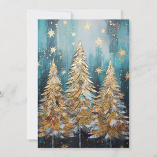 Festive Christmas Tree Greeting Card