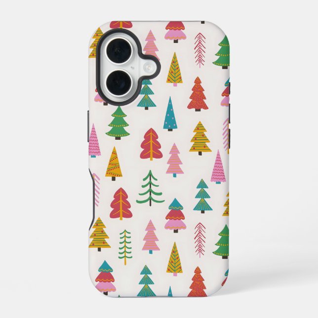Festive Christmas Tree iPhone case (Back)