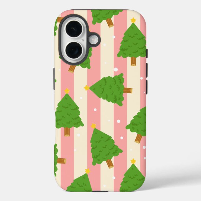 Festive Christmas tree iPhone / iPad case (Back)