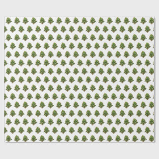 Festive Christmas Tree wrapping paper