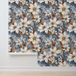 Festive Christmas Winter flower  Wallpaper