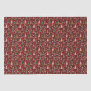 Festive Christmas Wonderland - Joyful Trees Tissue Paper