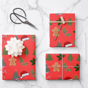 Festive Christmas Wrapping Paper