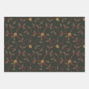 Festive Christmas wrapping paper
