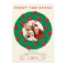 Festive Christmas Wreath Holiday Photo Card