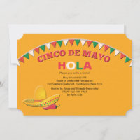 Festive Cinco de Mayo Invitation