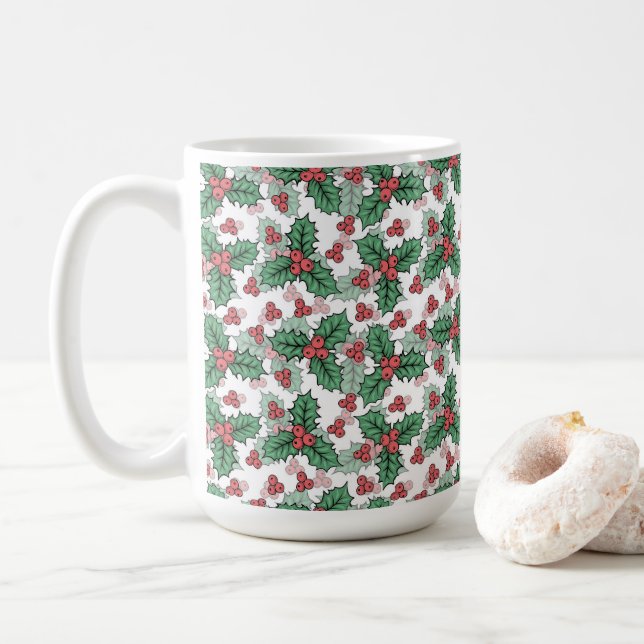 Festive  coffee mug (With Donut)