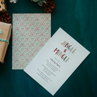 Festive Colourful Christmas Jingle and Mingle