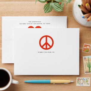 Festive Colourful Christmas Lights Holiday Envelope