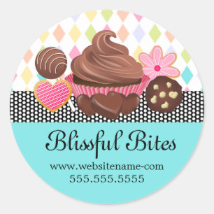Festive Colourful Cupcake Cake Pops Cookies Seals