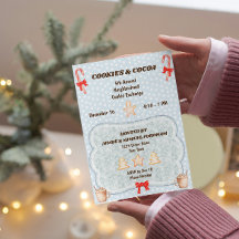 Festive Cookie Exchange Invitation