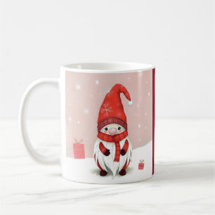 Festive cosy christmas gnome in Disguise Coffee Mug