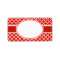 Festive Custom Red Labels