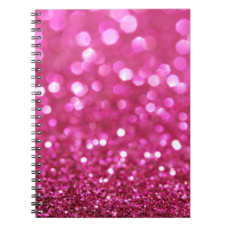 Festive Dark Pink: Elegant Abstract. Notebook