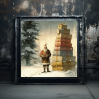 Festive Delight: Black Santa