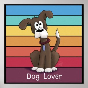Festive Dog Lover Poster