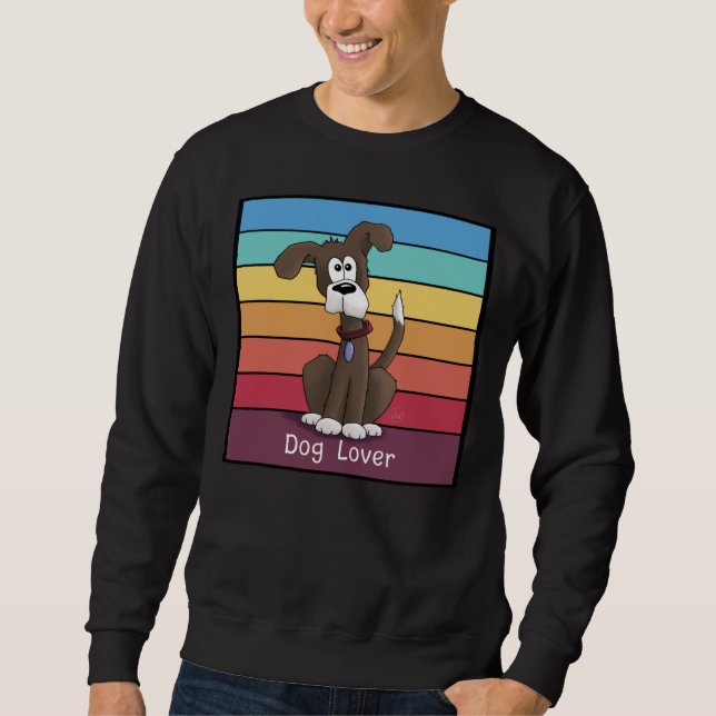 Festive Dog Lover   Sweatshirt (Front)