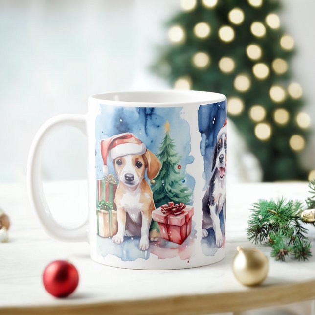 Festive Dogs Christmas Mug (Creator Uploaded)