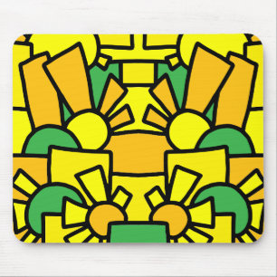 Festive Doodle Art 42 Mouse Mat