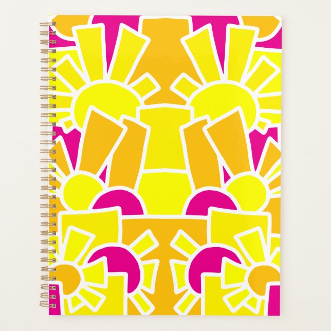 Festive Doodle Art 42 Planner (Front)
