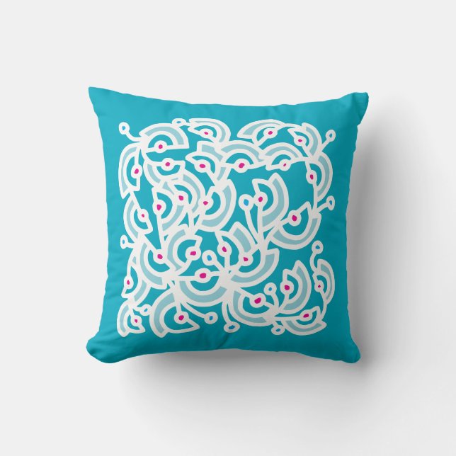 Festive Doodle Art 44 Cushion (Front)