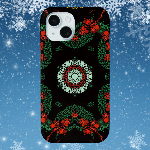 Festive Dot Mandala iPhone 15 Case