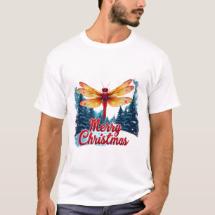 Festive Dragonfly Lights T-Shirt